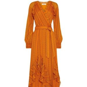 NWT Diane Von wrap dress small